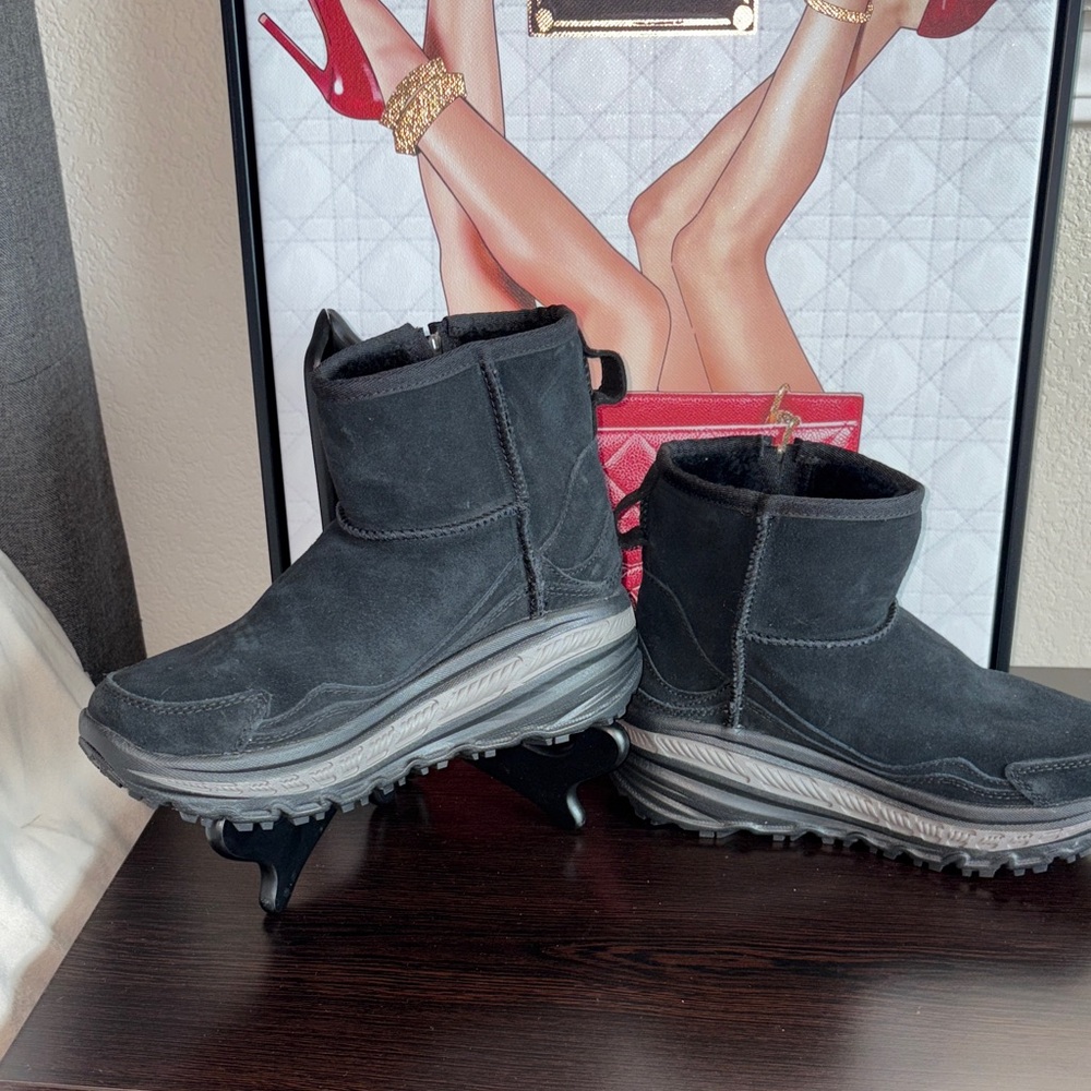 UGG Black Winter Ankle Boots